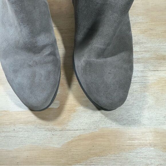 Blondo Taupe Suede Ankle Boots Women’s Size 8.5 - Picture 4 of 7